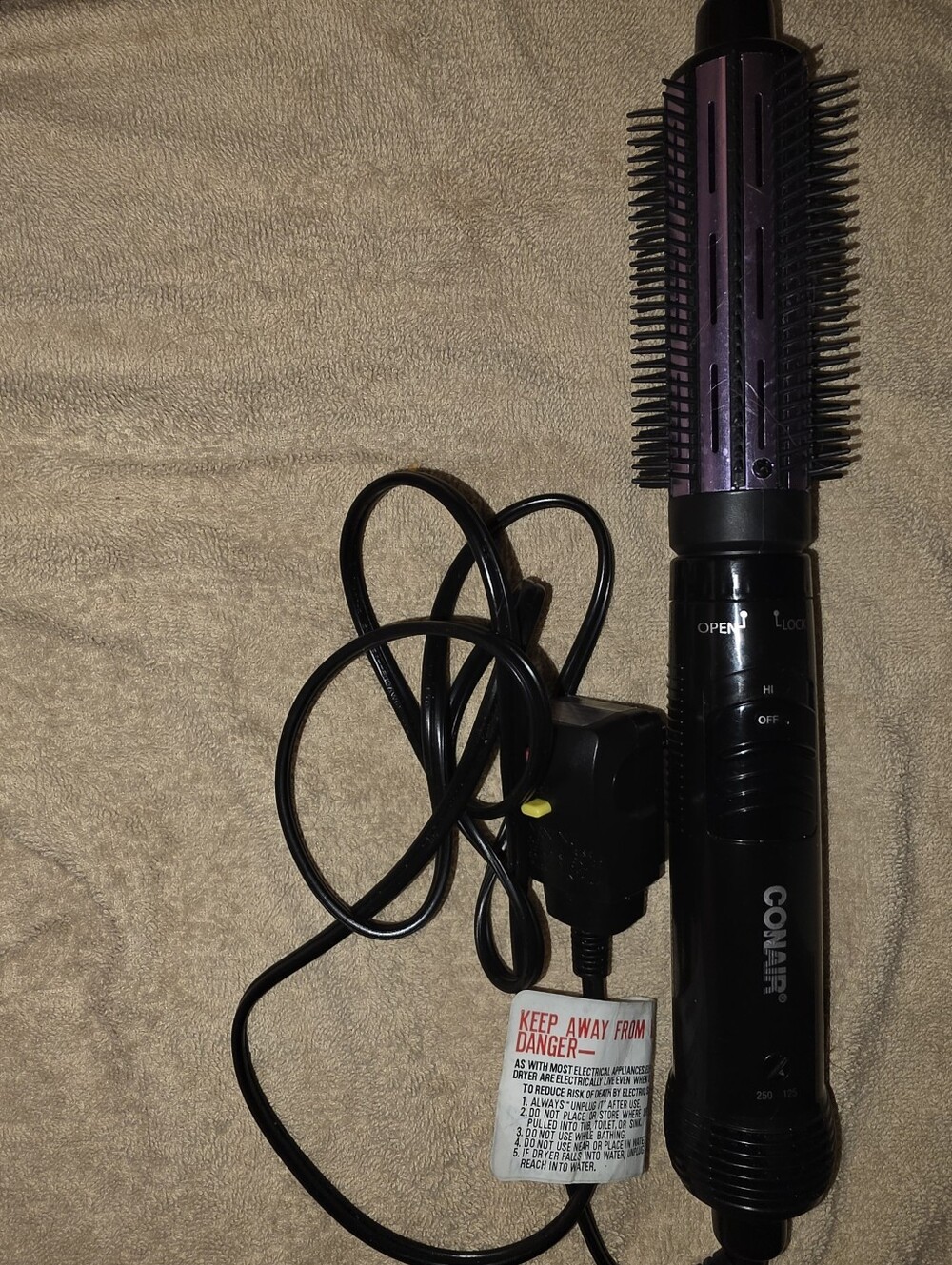 Conair Hot Air Curling Brush